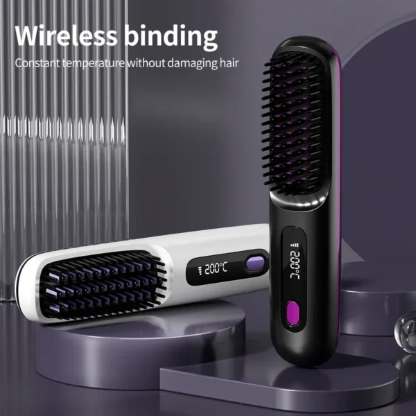 Hair Straightener Professional Quick Heated Electric Hot Comb Hair Straightener Personal Care Multifunctional Hairstyle Brush